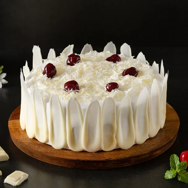 White Forest Cake